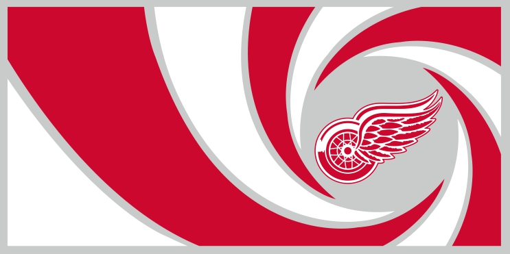 007 Detroit Red Wings logo vinyl decal